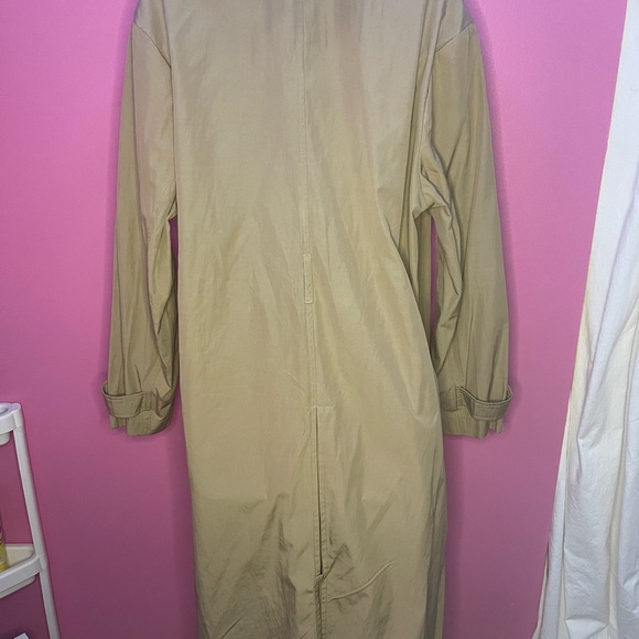 NWT Full-Length Trench Coat – Longline Jacket – Size Medium - Picture 9 of 9